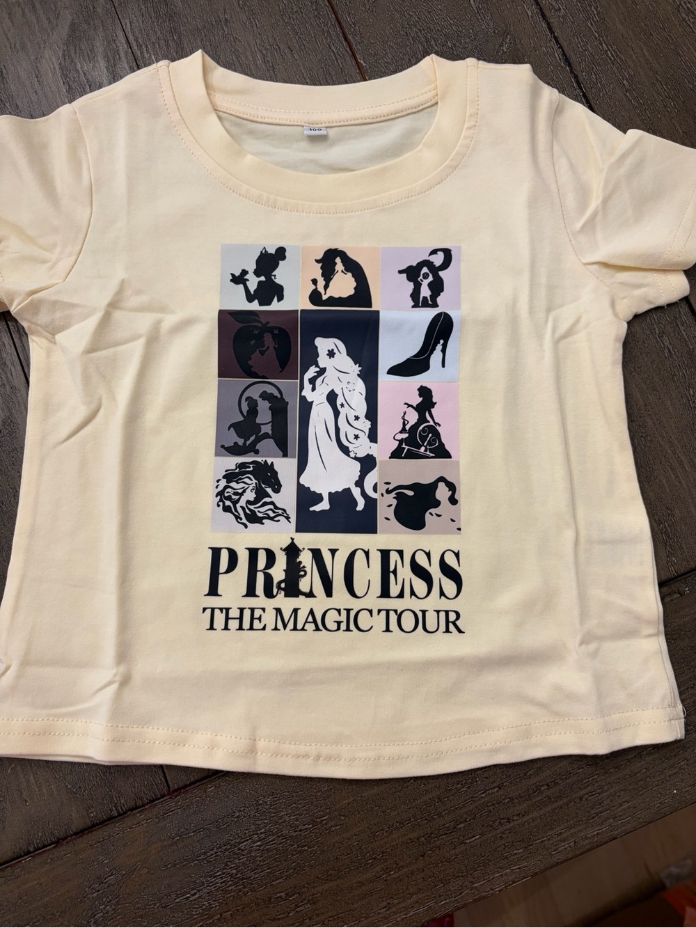 Princess The Magic Tour Graphic Tee - Cream